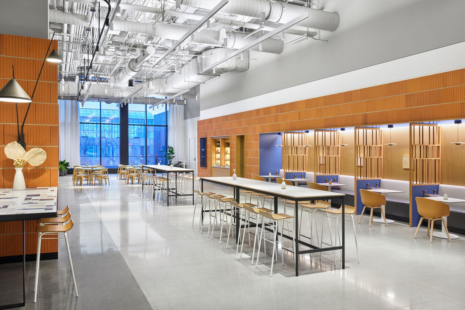 The social space at Convene, Willis Tower